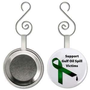 Creative Clam Support Gulf Victims Bp Oil Spill 2.25 Inch 