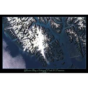  Laminated Glacier Bay National Park and Preserve, Alaska 