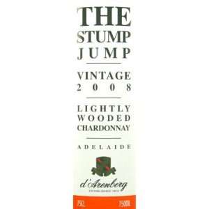  2008 DArenberg Chardonnay Adelaide The Stump Jump Lightly 