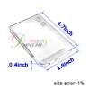 USB 2.0 2.5 SATA Hard Disk Drive HDD Enclosure/Case  