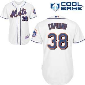  Chris Capuano New York Mets Authentic Home Cool Base 