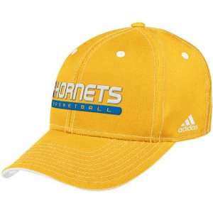  NBA adidas New Orleans Hornets Gold Official Team Pro 