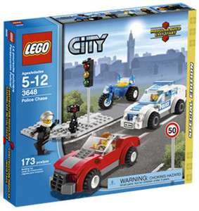 LEGO City Minifigure 3648 Emergency Rescue Police Chase  