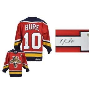  Pavel Bure Autographed Jersey  Details Florida Panthers 