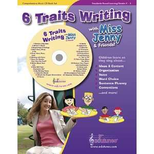  EDUTUNES FRIENDS CD BOOK SET 6 TRAITS WRITING WITH MISS 