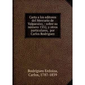   por Carlos Rodriguez. Carlos, 1787 1839 RodrÃ­guez Erdoiza Books