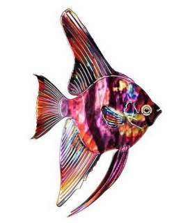 CHOICES  ANGELFISH 3D METAL WALL ART, DECOR, PICTURE  