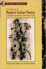 Anthology of Modern Italian Poetry In English Translation, with 