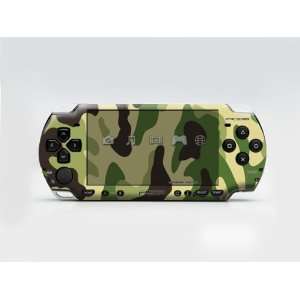   Camouflage PSP (Slim) Dual Colored Skin Sticker, PSP 2000 Video Games