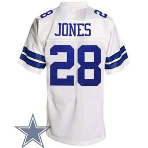  Dallas Cowboys 28# Felix Jones White Jersey Football Jerseys 