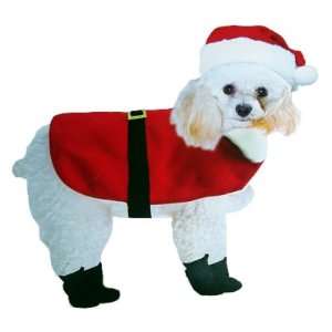  Christmas Santa Claus Suit for Dogs Cats Other Pets Size 
