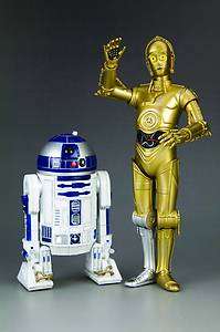 STAR WARS C 3PO & R2 D2 ARTFX+ STATUE 2 PACK KOTOBUKIYA JAPANESE 