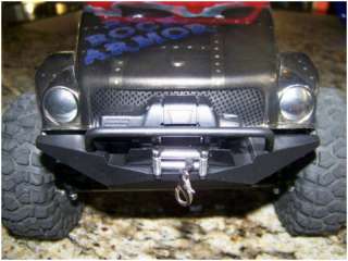 as the 3racing winch bumper can be ordered black or raw aluminum 