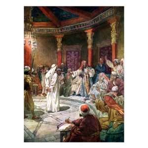  Jesus is questioned by the high priest Caiaphas, and asked 