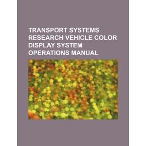  Transport systems research vehicle color display system 