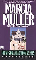Pennies on a Dead Womans Eyes by Marcia Muller 1995, Paperback 