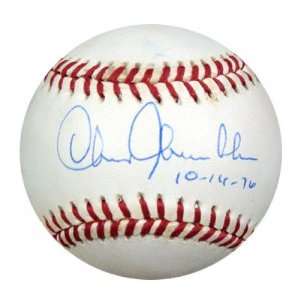 Chris Chambliss Signed Baseball   AL PSA DNA #K66464   Autographed 