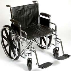 Wide Wheelchair ANTI TIPPERS Heavy Duty 22x18 400 lb  