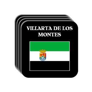 Extremadura   VILLARTA DE LOS MONTES Set of 4 Mini Mousepad Coasters