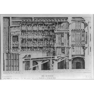   zu Munchen,Drawing by architect Francois de Cuvilles