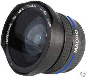 40x Wide Angle Fisheye Lens for Canon VIXIA HF R20  