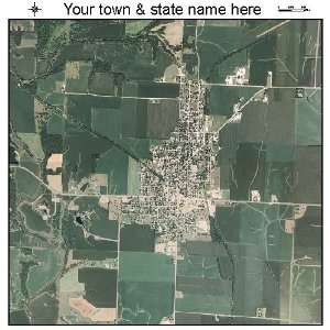  Aerial Photography Map of Wyoming, Illinois 2011 IL 