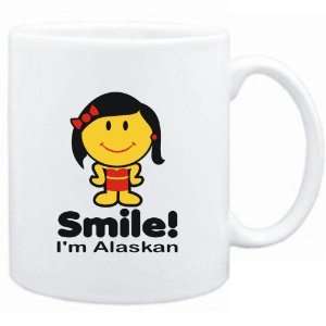  Mug White  Smile I am Alaskan   Woman  Usa States 