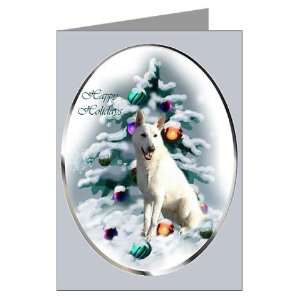  White German Shepherd Pets Greeting Cards Pk of 10 by 