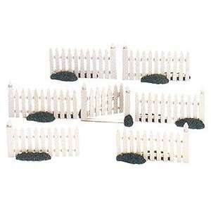   Village Collection 7 Piece White Picket Fence #24800