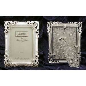   Beautiful Jeweled Picture Frame Dolce Amalfi 5x7 White