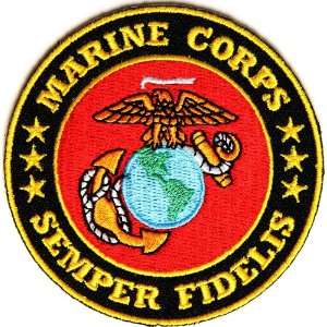  Marine Corps Circle Patch Small, 3x3 inch, small 