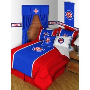    MLB CHICAGO CUBS MVP Micro Suede Bedskirt