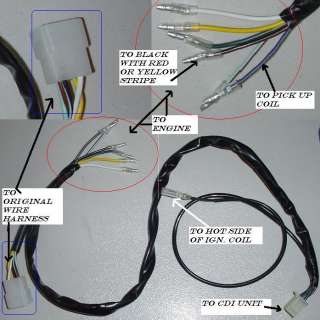 LIFAN JIALING ZONGSHEN CLONE WIRE HARNESS CT Z 50 70  