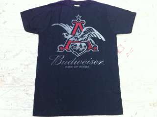 Licensed Budweiser King Of Beers Adult Shirt S XXL  