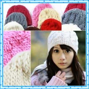 Soft Chunky Knit Nual girl yarn hat/winter hat/snow hat  