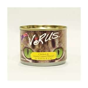  VeRUS NZ Chicken and Green Lipped Mussel Feline Cans 6.5oz 