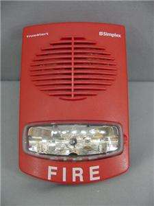 Simplex TrueAlert Fire Alarm 4903 9356 Red  