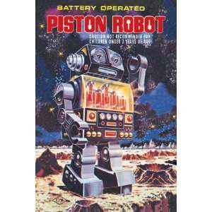    Battery Operated Piston Robot   Poster (12x18)