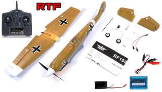 RC Airplane BF109 MESSERSCHMITT 4CH Brushless 31.5WS 2.4GHz RTF 