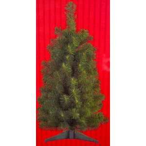  2 Unlit Balsam Artificial Christmas Tree 