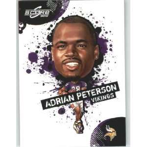  2010 Score NFL Players #2 Adrian Peterson   Minnesota 