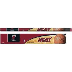  NBA Miami Heat Pencils, Set of 24 with Basketball Team 