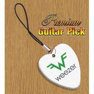  Wheezer Mobile Phone Charm Bass Guitar Pick Both Sides 