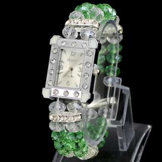 Good Quality Beads Girls Lovely Colorful Choice Quartz Wrist Watch 