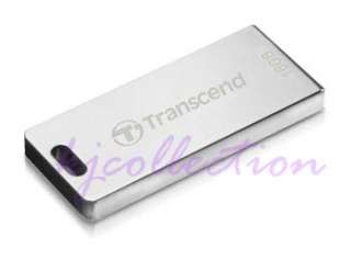 TRANSCEND 16GB 16G USB Flash Drive Stick Pen Teeny Tiny Metallic 