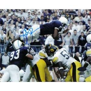  Larry Johnson Penn State Nittany Lions  Over the Top 