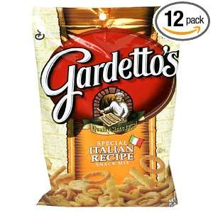 Gardettos Italian Recipe Snack Mix, 8.6 Ounce Bags (Pack of 12 