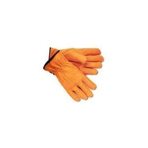  Unlined Pigskin Driver Leather Work Gloves, Sold by Dozen 