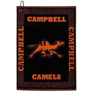  Campbell Fighting Camels Woven Jacquard Golf Towel Sports 