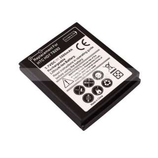 3500mAh Extended Battery + Cover for HTC HD7 HD 7  